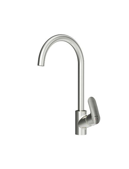 Купить Смеситель для кухни AM.PM Like F8007711 Сатин (f8007711) по цене 15990 руб., в Санкт-Петебруге в интернет магазине 100-Систем, а также дургие товары AM.PM из раздела Смесители с подключением фильтра и Смесители для кухни