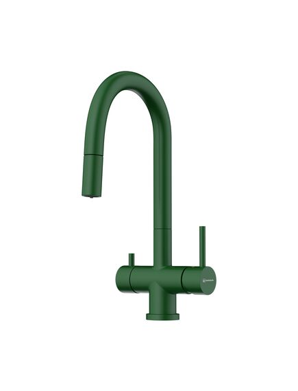 Купить Смеситель Akita-S-RG латунь/royal green (4994437) по цене 66488 руб., в Санкт-Петебруге в интернет магазине 100-Систем, а также дургие товары Omoikiri из раздела Смесители с подключением фильтра и Смесители для кухни