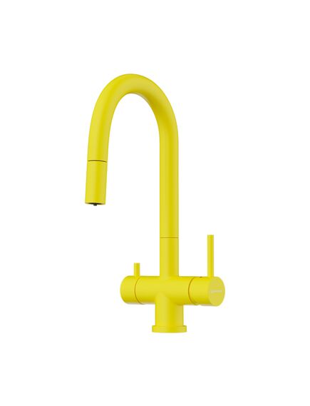 Купить Смеситель Akita-S-SL латунь/sicilian lemon (4994440) по цене 66488 руб., в Санкт-Петебруге в интернет магазине 100-Систем, а также дургие товары Omoikiri из раздела Смесители с подключением фильтра и Смесители для кухни