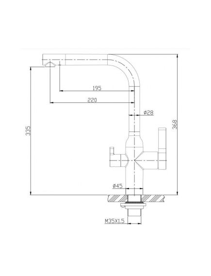 Купить Смеситель для кухни BelBagno BB-LAM57-IN (BB-LAM57-IN) по цене 12780 руб., в Санкт-Петебруге в интернет магазине 100-Систем, а также дургие товары BelBagno из раздела Смесители с подключением фильтра и Смесители для кухни