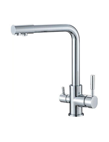 Купить Смеситель для кухни Comfort AQC08CR хром (aqc08cr) по цене 6688 руб., в Санкт-Петебруге в интернет магазине 100-Систем, а также дургие товары  из раздела Смесители с подключением фильтра и Смесители для кухни