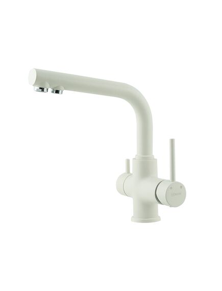 Купить Смеситель для кухни Lemark COMFORT LM3061 с подключением к фильтру питьевой воды, цвет: жасмин (lm3061pjs) по цене 22370 руб., в Санкт-Петебруге в интернет магазине 100-Систем, а также дургие товары LEMARK из раздела Смесители с подключением фильтра и Смесители для кухни