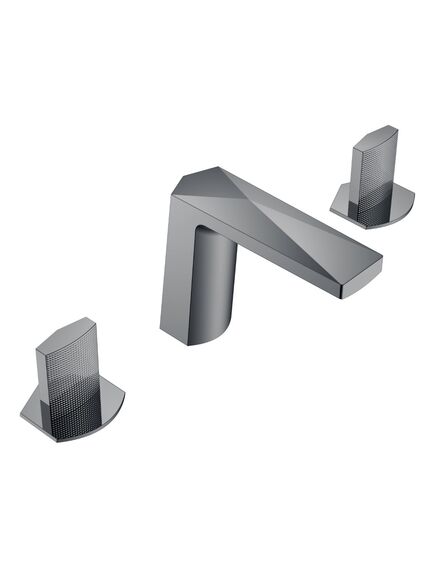 Купить Смеситель врезной на 3отв. VENTURO Shine Gun Metall, ручка TOUCH (150-SGM-TOUCH) по цене 54624 руб., в Санкт-Петебруге в интернет магазине 100-Систем, а также дургие товары BOHEME из раздела Вентильные смесители и Смесители для раковины