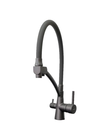 Купить Смеситель для кухни с выходом для питьевой воды Цвет: графит (a5179tt-13) по цене 7352 руб., в Санкт-Петебруге в интернет магазине 100-Систем, а также дургие товары Accoona из раздела Смесители с подключением фильтра и Смесители для кухни