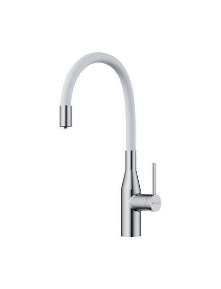 Купить Смеситель Yatomi-2-Plus BN-WH латунь/нержавеющая сталь/белый (4994345) по цене 29388 руб., в Санкт-Петебруге в интернет магазине 100-Систем, а также дургие товары Omoikiri из раздела Смесители с подключением фильтра и Смесители для кухни