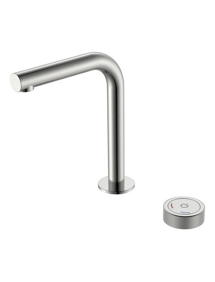 Купить Смеситель автоматический для раковины на 2 отв. TECH Nikel Brush (158-NB) по цене 24269 руб., в Санкт-Петебруге в интернет магазине 100-Систем, а также дургие товары BOHEME из раздела Встраиваемые настенные смесители для раковины и Смесители для раковины