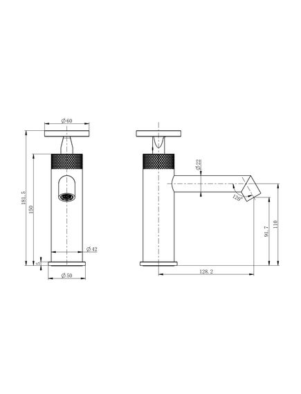 Купить Смеситель для раковины WONZON & WOGHAND, Черный матовый (WW-H1065-MB) (ww-h1065-mb) по цене 12928 руб., в Санкт-Петебруге в интернет магазине 100-Систем, а также дургие товары WONZON & WOGHAND из раздела Вентильные смесители и Смесители для раковины
