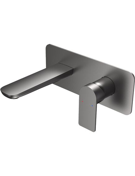 Купить Смеситель для раковины Berges Ventas S 076013 Оружейная сталь (076013) по цене 17490 руб., в Санкт-Петебруге в интернет магазине 100-Систем, а также дургие товары BERGES из раздела Встраиваемые настенные смесители для раковины и Смесители для раковины