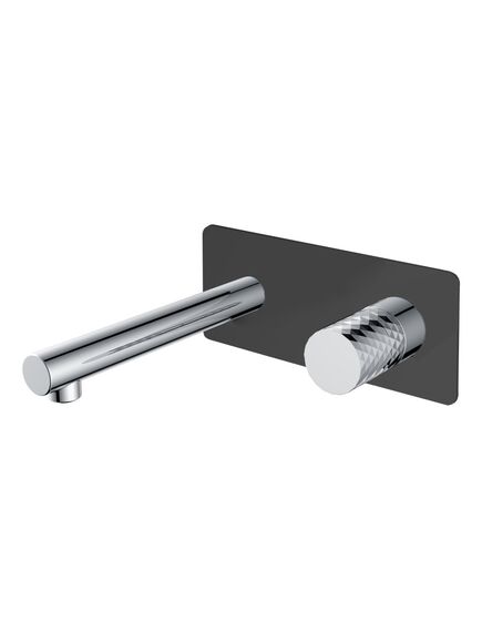 Купить Смеситель STICK из стены BLACK DIAMOND CHROME (125-BCR) по цене 23605 руб., в Санкт-Петебруге в интернет магазине 100-Систем, а также дургие товары BOHEME из раздела Встраиваемые настенные смесители для раковины и Смесители для раковины