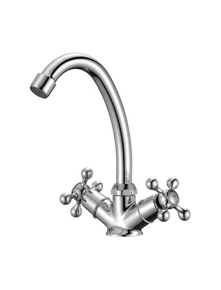 Купить Смеситель для умывальника, Duplex, Milardo, DUPSB00M01 (dupsb00m01) по цене 2990 руб., в Санкт-Петебруге в интернет магазине 100-Систем, а также дургие товары MILARDO из раздела Вентильные смесители и Смесители для раковины