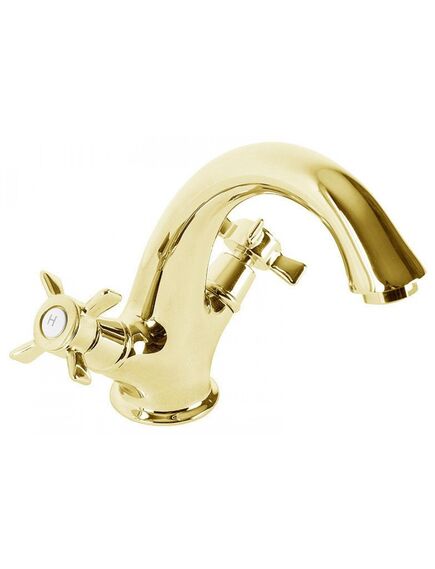 Купить Смеситель для раковины Cezares LORD-LS1-03/24, золото (lord-ls1-03/24) по цене 44100 руб., в Санкт-Петебруге в интернет магазине 100-Систем, а также дургие товары CEZARES из раздела Вентильные смесители и Смесители для раковины