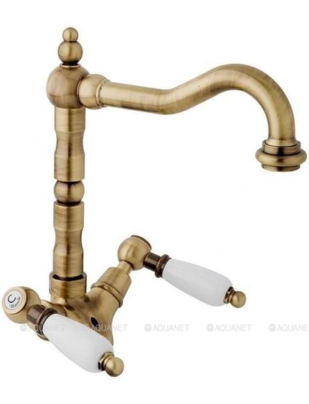 Купить Смеситель для раковины Cezares FIRST-LS2-02-Bi, бронза (first-ls2-02-bi) по цене 45240 руб., в Санкт-Петебруге в интернет магазине 100-Систем, а также дургие товары CEZARES из раздела Вентильные смесители и Смесители для раковины