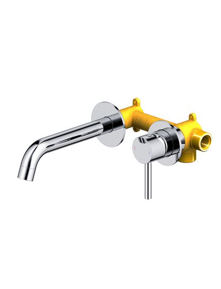 Купить Смеситель Timo Saona 2372/00SM для раковины скрытого монтажа, хром (2372/00SM) по цене 15492 руб., в Санкт-Петебруге в интернет магазине 100-Систем, а также дургие товары TIMO из раздела Встраиваемые настенные смесители для раковины и Смесители для раковины