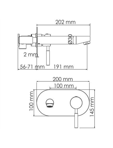 Купить Смеситель для раковины WasserKRAFT Main 4130 Хром (4130) по цене 20530 руб., в Санкт-Петебруге в интернет магазине 100-Систем, а также дургие товары WasserKRAFT из раздела Встраиваемые настенные смесители для раковины и Смесители для раковины