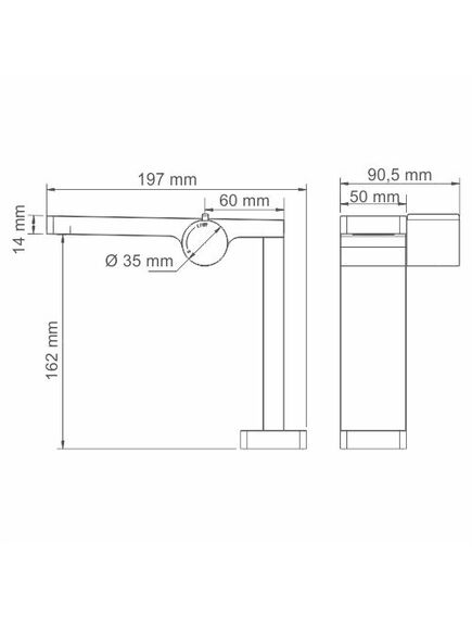 Купить Смеситель для раковины WasserKRAFT Alme 1510 Хром (1510) по цене 14844 руб., в Санкт-Петебруге в интернет магазине 100-Систем, а также дургие товары WasserKRAFT из раздела Рычажные смесители и Смесители для раковины