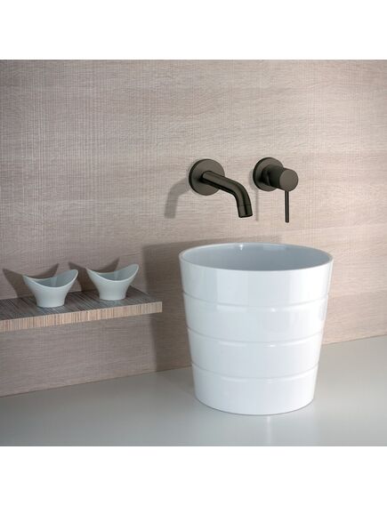 Купить Смеситель для раковины Paini Cox встраиваемый, черный матовый PVD (78PZ208) по цене 28920 руб., в Санкт-Петебруге в интернет магазине 100-Систем, а также дургие товары Paini из раздела Встраиваемые настенные смесители для раковины и Смесители для раковины