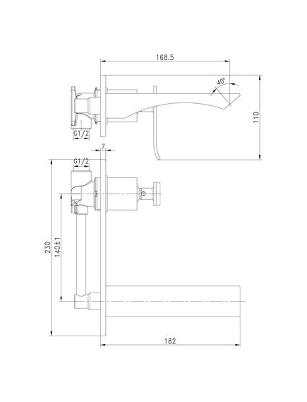 Купить Смеситель Lemark Contest LM5826CW для раковины, встраиваемый (lm5826cw) по цене 14900 руб., в Санкт-Петебруге в интернет магазине 100-Систем, а также дургие товары LEMARK из раздела Встраиваемые настенные смесители для раковины и Смесители для раковины