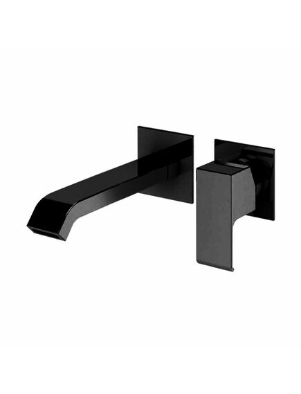 Купить Смеситель для раковины Cezares PORTA-BLI2-NOP, черный (porta-bli2-nop) по цене 38300 руб., в Санкт-Петебруге в интернет магазине 100-Систем, а также дургие товары CEZARES из раздела Встраиваемые настенные смесители для раковины и Смесители для раковины