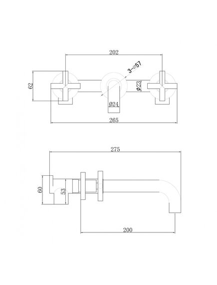Купить Смеситель ABBER Wasser Kreis AF81121B для раковины, черный матовый (af81121b) по цене 18600 руб., в Санкт-Петебруге в интернет магазине 100-Систем, а также дургие товары ABBER из раздела Встраиваемые настенные смесители для раковины и Смесители для раковины
