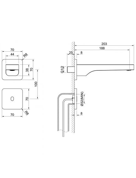 Купить Смеситель для раковины встроенный, сенсорный Timo Torne 4373/00SM хром (4373/00sm) по цене 32799 руб., в Санкт-Петебруге в интернет магазине 100-Систем, а также дургие товары TIMO из раздела Встраиваемые настенные смесители для раковины и Смесители для раковины