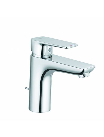Купить KLUDI PURE&STYLE Однорычажный смеситель на умывальник 100, c донным клапаном, арт. 402900575 (402900575) по цене 21930 руб., в Санкт-Петебруге в интернет магазине 100-Систем, а также дургие товары Kludi из раздела Рычажные смесители и Смесители для раковины