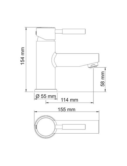 Купить Смеситель WasserKRAFT Main для умывальника 4103 (4103) по цене 10450 руб., в Санкт-Петебруге в интернет магазине 100-Систем, а также дургие товары WasserKRAFT из раздела Рычажные смесители и Смесители для раковины
