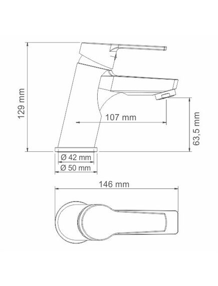 Купить Смеситель WasserKraft Rhin 4403 для раковины. хром (4403) по цене 8790 руб., в Санкт-Петебруге в интернет магазине 100-Систем, а также дургие товары WasserKRAFT из раздела Рычажные смесители и Смесители для раковины
