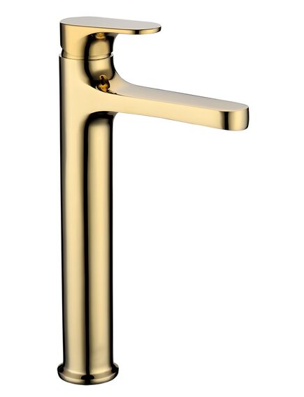 Купить BOHEME Смеситель для умывальника высокий SPECTRE Gold 452-G (452-g) по цене 26446 руб., в Санкт-Петебруге в интернет магазине 100-Систем, а также дургие товары BOHEME из раздела Рычажные смесители и Смесители для раковины