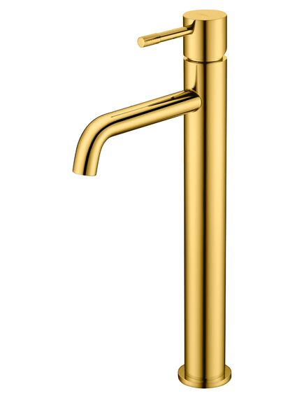 Купить BOHEME Смеситель для умывальника высокий, Uno. Gold 462-G (462-G) по цене 25918 руб., в Санкт-Петебруге в интернет магазине 100-Систем, а также дургие товары BOHEME из раздела Рычажные смесители и Смесители для раковины
