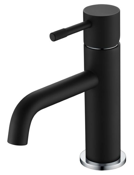 Купить Смеситель для умывальника, Uno. Black Chrome (461-bcr) по цене 18550 руб., в Санкт-Петебруге в интернет магазине 100-Систем, а также дургие товары BOHEME из раздела Рычажные смесители и Смесители для раковины