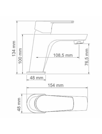 Купить Смеситель WasserKraft Dill 6103 для раковины. хром (6103) по цене 9690 руб., в Санкт-Петебруге в интернет магазине 100-Систем, а также дургие товары WasserKRAFT из раздела Рычажные смесители и Смесители для раковины