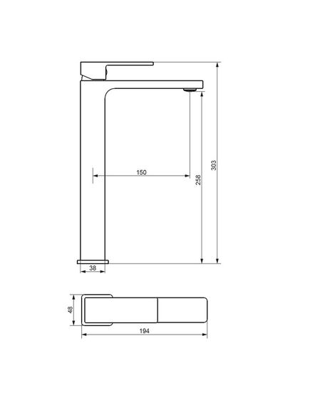 Купить 530250000 Gala Высокий смеситель для умывальника, хром (530250000) по цене 10690 руб., в Санкт-Петебруге в интернет магазине 100-Систем, а также дургие товары DAMIXA из раздела Рычажные смесители и Смесители для раковины