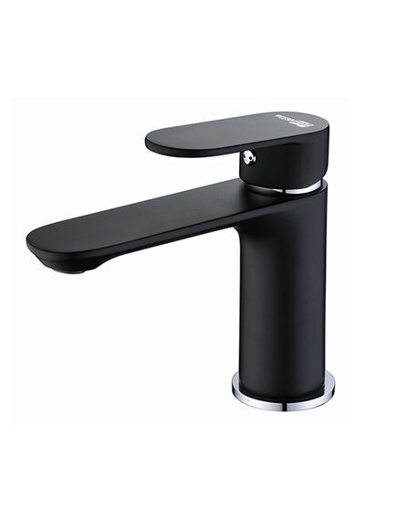 Купить Смеситель для раковины WasserKRAFT Elbе 7403 Черный (7403) по цене 13640 руб., в Санкт-Петебруге в интернет магазине 100-Систем, а также дургие товары WasserKRAFT из раздела Рычажные смесители и Смесители для раковины