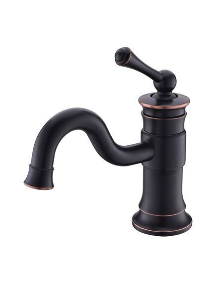 Купить Смеситель Timo Adelia 6061/04F black-antique (6061/04f) по цене 6562 руб., в Санкт-Петебруге в интернет магазине 100-Систем, а также дургие товары TIMO из раздела Рычажные смесители и Смесители для раковины