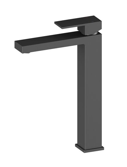 Купить Смеситель Timo Selene 3061/03F для раковины с высоким изливом, черный (3061/03F) по цене 29845 руб., в Санкт-Петебруге в интернет магазине 100-Систем, а также дургие товары TIMO из раздела Рычажные смесители и Смесители для раковины