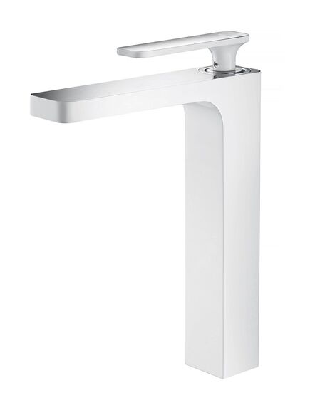 Купить Смеситель Timo Torne 4311/00-16F white (4311/00-16f) по цене 28069 руб., в Санкт-Петебруге в интернет магазине 100-Систем, а также дургие товары TIMO из раздела Рычажные смесители и Смесители для раковины