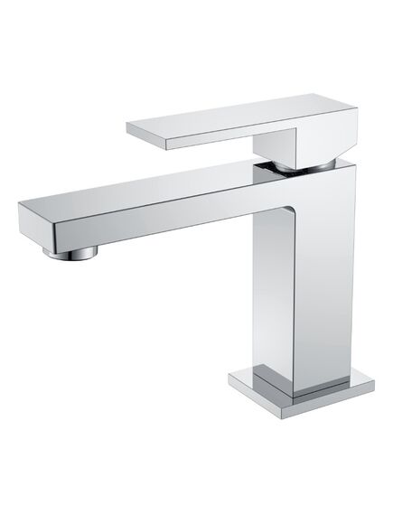 Купить Cмеситель для умывальника Qubic Chrome (471-cr) по цене 15867 руб., в Санкт-Петебруге в интернет магазине 100-Систем, а также дургие товары BOHEME из раздела Рычажные смесители и Смесители для раковины