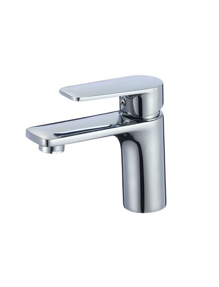 Купить Смеситель для раковины Basic AQB1036CR хром (AQB1036CR) по цене 3798.95 руб., в Санкт-Петебруге в интернет магазине 100-Систем, а также дургие товары  из раздела Рычажные смесители и Смесители для раковины
