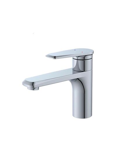 Купить Смеситель для раковины Simple AQS1038CR хром (aqs1038cr) по цене 4956.86 руб., в Санкт-Петебруге в интернет магазине 100-Систем, а также дургие товары  из раздела Рычажные смесители и Смесители для раковины