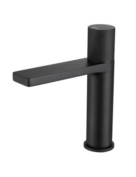 Купить Смеситель ABBER Rund AF8710B для раковины, черный матовый (af8710b) по цене 18200 руб., в Санкт-Петебруге в интернет магазине 100-Систем, а также дургие товары ABBER из раздела Рычажные смесители и Смесители для раковины