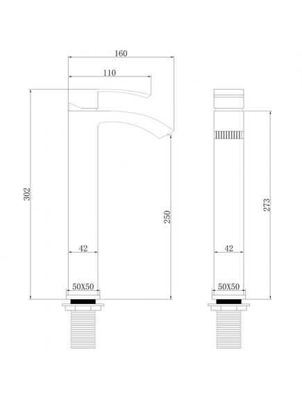 Купить Смеситель ABBER Wasserfall AF8611G для накладной раковины, золото матовое (af8611g) по цене 26600 руб., в Санкт-Петебруге в интернет магазине 100-Систем, а также дургие товары ABBER из раздела Рычажные смесители и Смесители для раковины