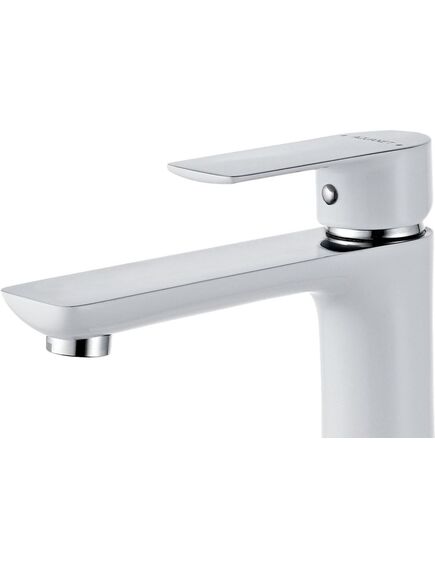 Купить Смеситель для раковины Aquanet Arctic AF520-11СW (af520-11сw) по цене 11880 руб., в Санкт-Петебруге в интернет магазине 100-Систем, а также дургие товары AQUANET из раздела Рычажные смесители и Смесители для раковины