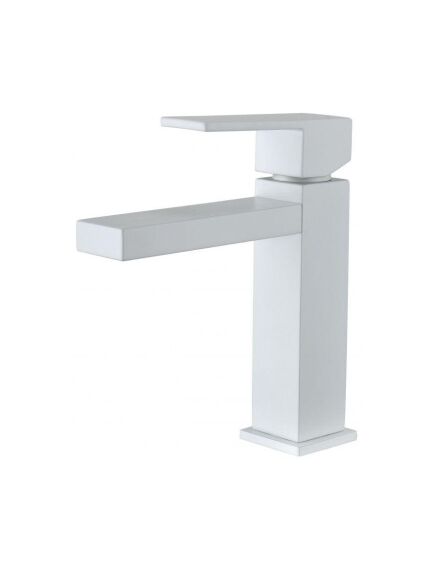 Купить Смеситель для раковины Aquanet Blanco AF420-10W (af420-10w) по цене 10740 руб., в Санкт-Петебруге в интернет магазине 100-Систем, а также дургие товары AQUANET из раздела Рычажные смесители и Смесители для раковины