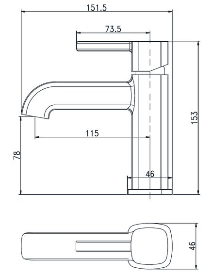 Купить Смеситель для раковины Aquanet Minima AF130-10C (AF130-10C) по цене 4800 руб., в Санкт-Петебруге в интернет магазине 100-Систем, а также дургие товары AQUANET из раздела Рычажные смесители и Смесители для раковины