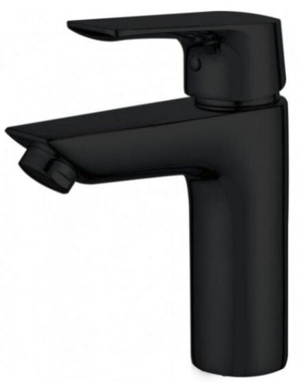 Купить Смеситель для раковины Aquanet Static Black AF330-10B (af330-10b) по цене 6570 руб., в Санкт-Петебруге в интернет магазине 100-Систем, а также дургие товары AQUANET из раздела Рычажные смесители и Смесители для раковины