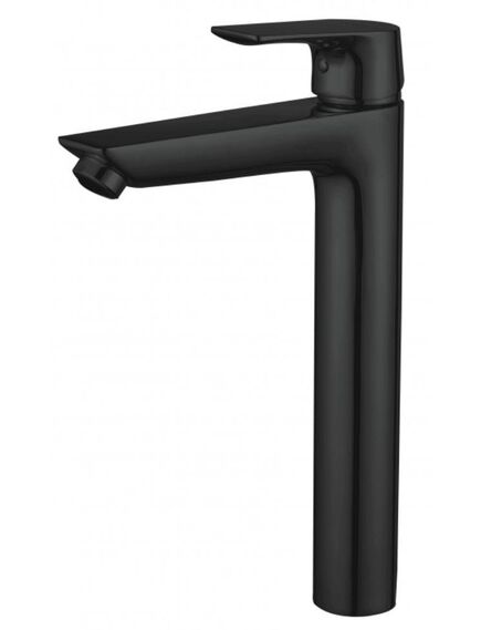 Купить Смеситель для раковины Aquanet Static Black AF330-11B (af330-11b) по цене 9220 руб., в Санкт-Петебруге в интернет магазине 100-Систем, а также дургие товары AQUANET из раздела Рычажные смесители и Смесители для раковины
