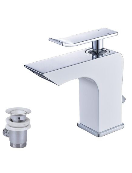 Купить Смеситель Lemark Contest LM5806CW для раковины (lm5806cw) по цене 10670 руб., в Санкт-Петебруге в интернет магазине 100-Систем, а также дургие товары LEMARK из раздела Рычажные смесители и Смесители для раковины