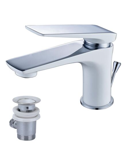 Купить Смеситель Lemark Allegro LM5906CW для раковины (lm5906cw) по цене 10200 руб., в Санкт-Петебруге в интернет магазине 100-Систем, а также дургие товары LEMARK из раздела Рычажные смесители и Смесители для раковины