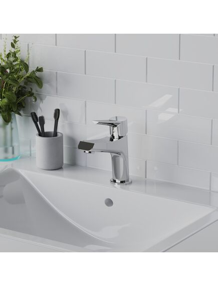 Купить Смеситель для раковины Paini Messina без донного клапана (mecr205n35) по цене 8360 руб., в Санкт-Петебруге в интернет магазине 100-Систем, а также дургие товары Paini из раздела Рычажные смесители и Смесители для раковины