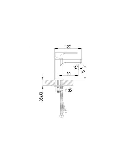 Купить Смеситель Lemark Plus Grace LM1506С для раковины (LM1506C) по цене 3860 руб., в Санкт-Петебруге в интернет магазине 100-Систем, а также дургие товары LEMARK из раздела Рычажные смесители и Смесители для раковины